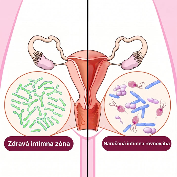 Zdravá vs nezdravá vagína