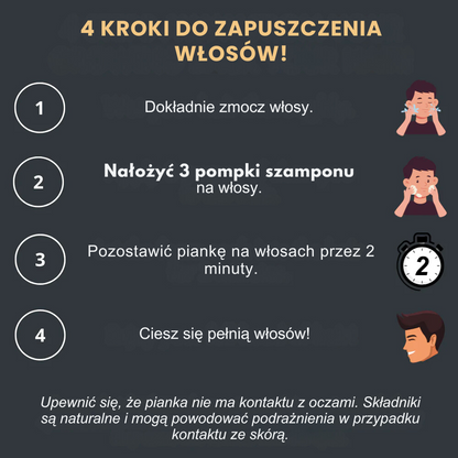 Szampon aktywujący odrosty - BLYOX